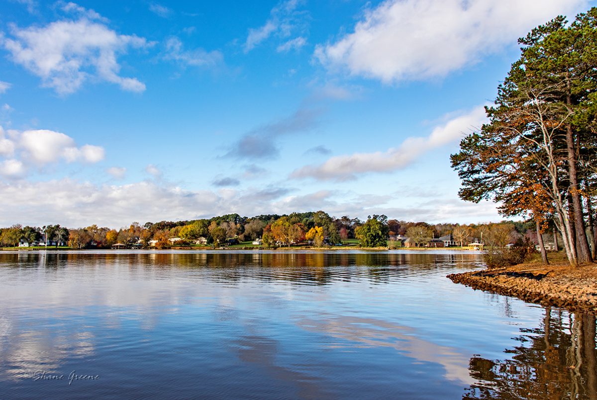 Lake Hickory in Fall